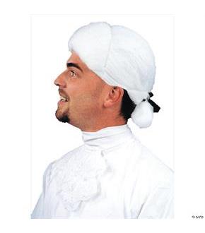 Wig Colonial Man White