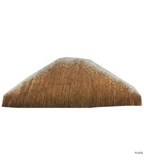 Mustache Tri Lt Brown Human