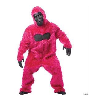 Gorilla Adult Pink