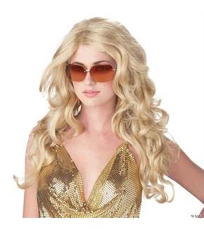 Model Sexy Super Blonde Wig