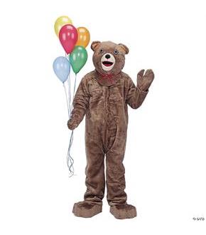 Teddy Bear Mascot Complete Costume