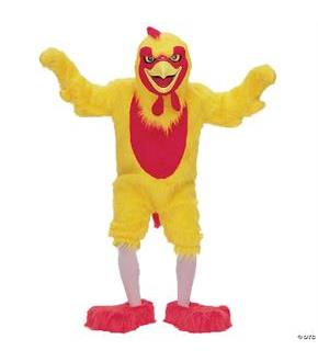 Chicken Mascot Complete Costume
