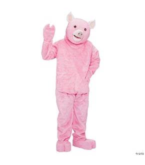 Pig Mascot Complete Costume