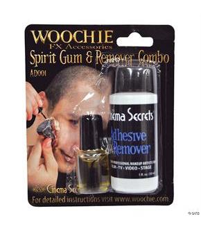 Spirit Gum With Remover Carded Costume Accessory Costume Accessory