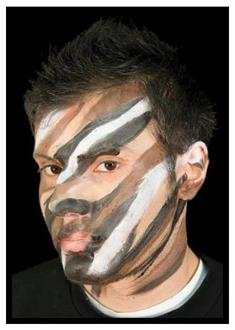 Desert Camouflage Stack Carded Costume Accessory Costume Accessory