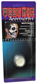 White Mask Cover Carded Costume Accessory Costume Accessory