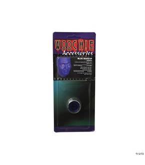 Blue Mask Cover Carded Costume Accessory