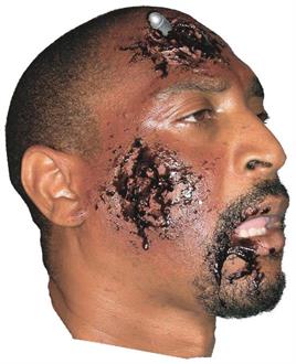 Drive By Bullet Head Make Up Accessory Kit
