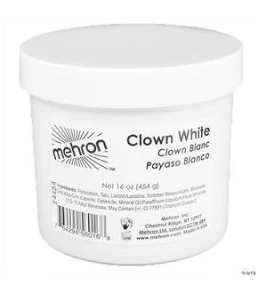 Clown White 16 Oz