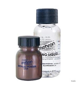 Metallic Bronze Liquid Powder