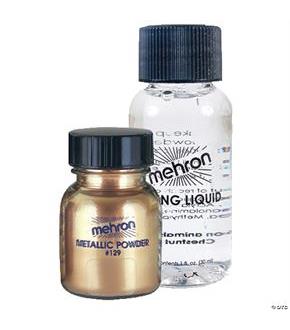 Metallic Gold Liquid Powder