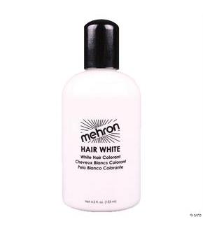 Hair White 4 1/2 Oz