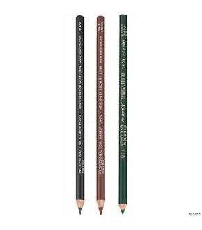 Pencil Makeup Black 7In Carded