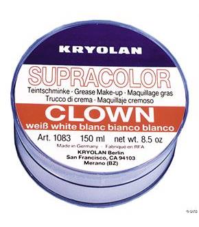 Clown White 8 1/2 Oz