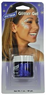 Purple Glitter Gel 1 Oz