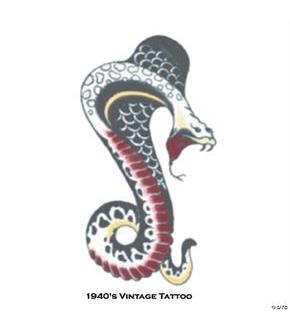 Cobra Vintage Tattoo