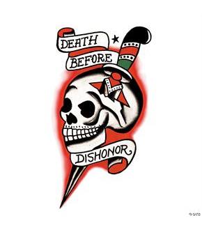 Tattoo Vintage D B D Skull