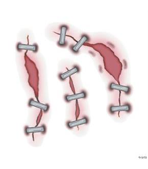 Staple Stitch Fx Tattoo