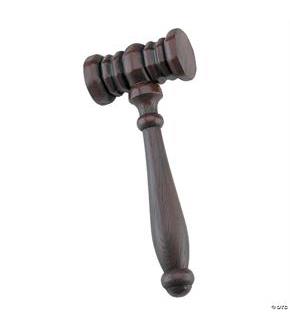 Judges Gavel Costume Accessory