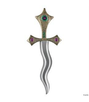 She Dagger 10In W/Garter