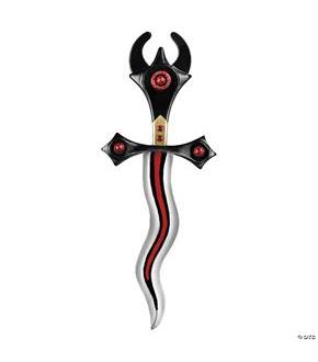 She Devil Dagger With Garter Costume Accessory