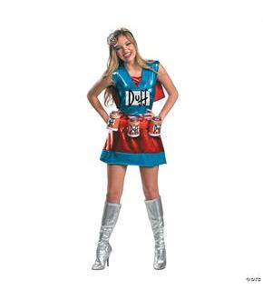 Simpsons Duffwoman Costume