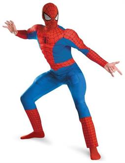 Spider-Man Deluxe And Muscle Red Costume