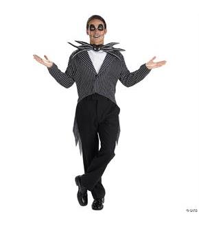 Jack Skellington Adult Scary Costume
