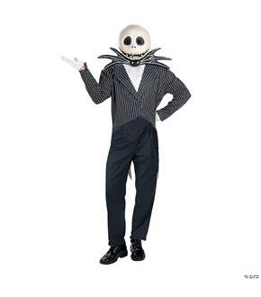 The Nightmare Before Christmas Jack Skellington Deluxe Adult Costume