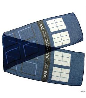 Doctor Who Tardis Scarf