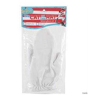 Cat In Hat Adult Gloves