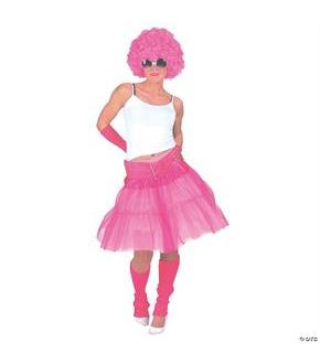 Material Girl Skirt Pink Adult