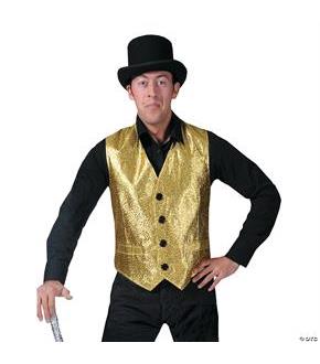 Gold Vest Adult Small