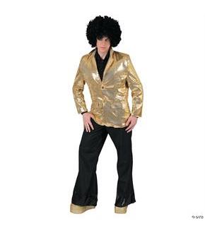 Disco Jacket Gold Adult
