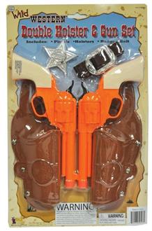Double Holster And Gun Set
