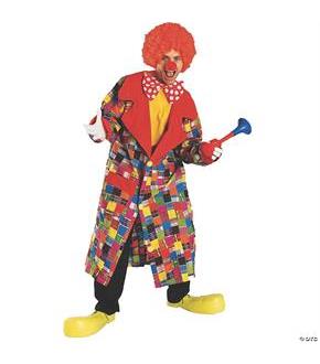 Patches The Clown Adult Costume