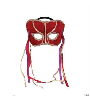 Venetian Couple Mask Gd Trim