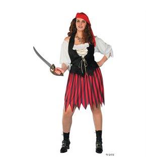 Buccaneer Bride Plus Size Costume