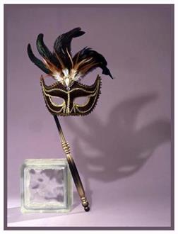 Venetian Mask Black