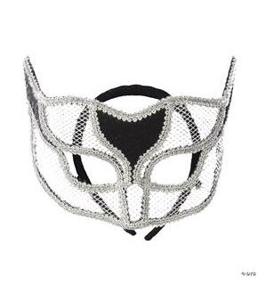 Ven Mask Netted Silver
