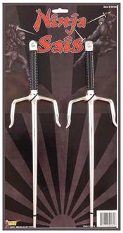Ninja Metallic Sais 14 Inch
