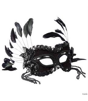 Venetian Mask Black