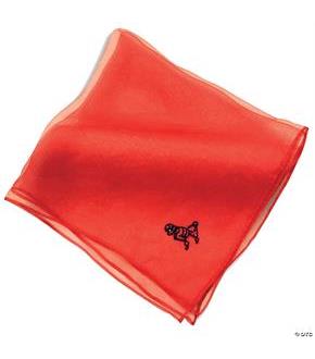 Poodle Scarf Red
