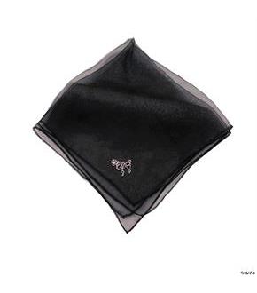 Poodle Scarf Black