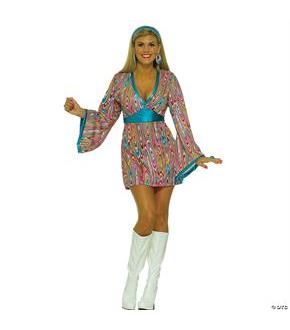 Wild Swirl Dress Adult Costume