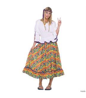 Woodstock Hippie Girl Costume
