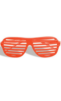 Glasses Slot Neon Orange