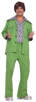 70'S Green Leisure Suit Costume