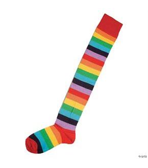 Clown Sock Multi Colored