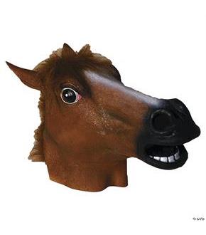 Horse Latex Mask